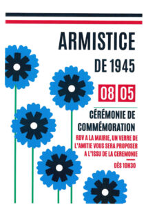 Cérémonie de commémoration Armistice 1945