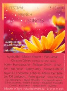 1er Festival French Songes